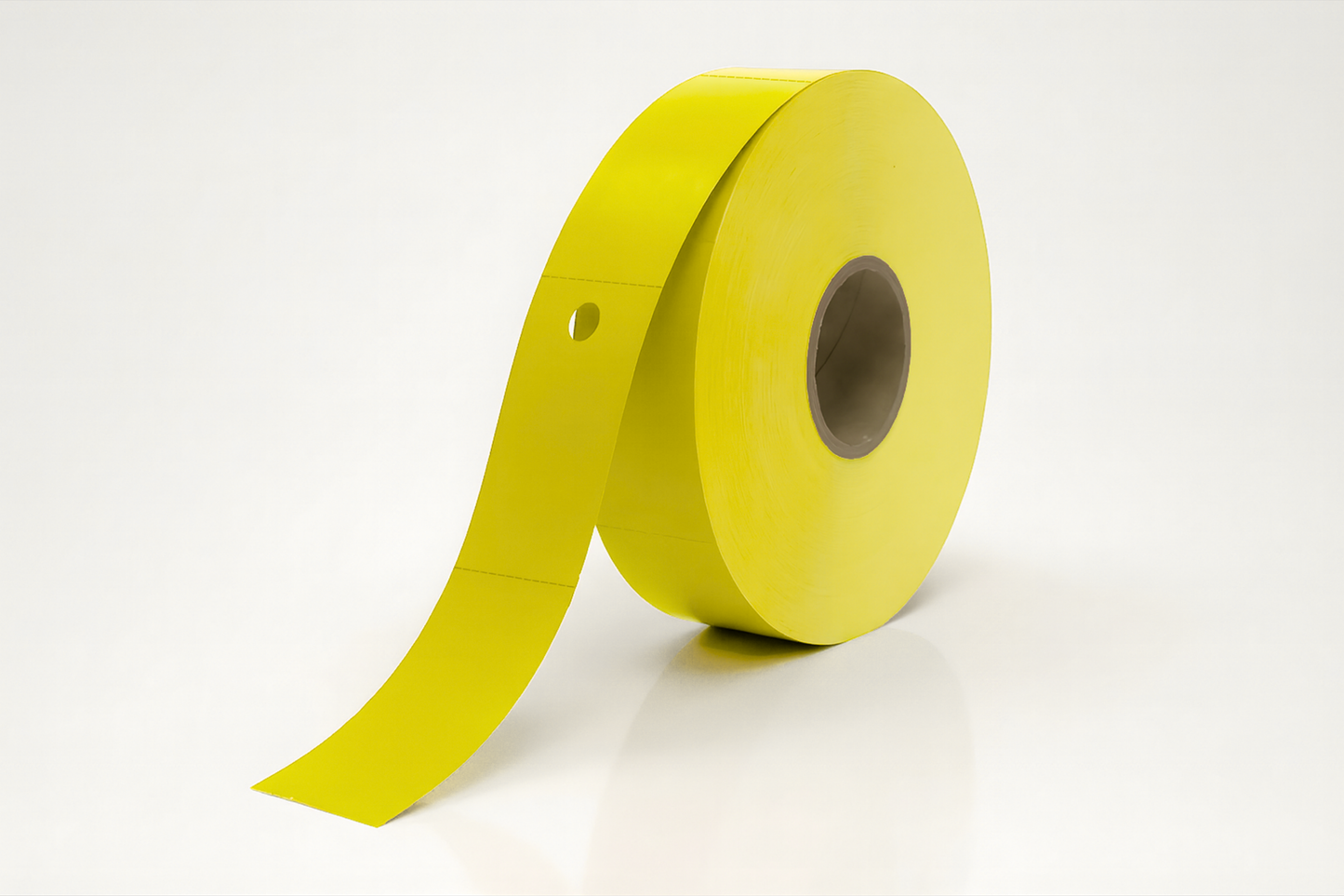 2-osainen lämpönarikkaliput rullassa