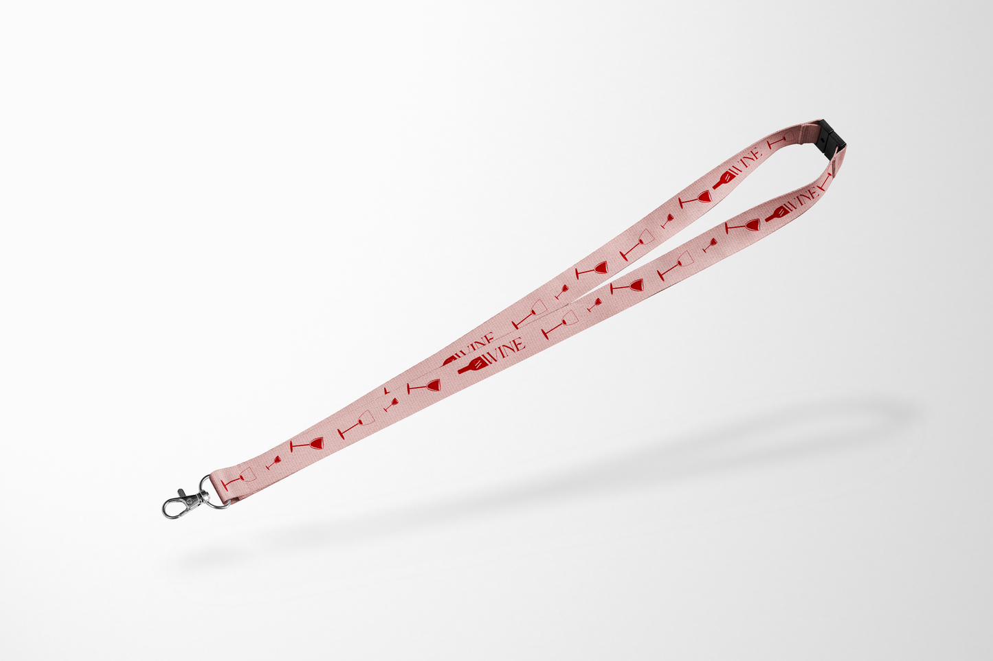 Lanyard karkea polyesteri - silkkipainatus