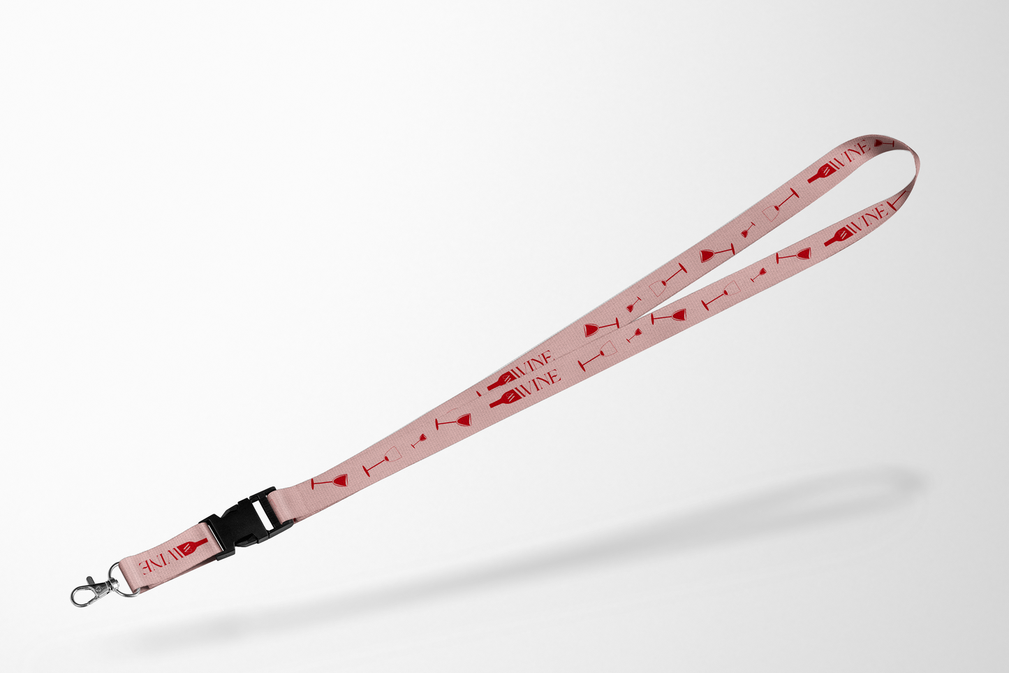 Lanyard karkea polyesteri - silkkipainatus