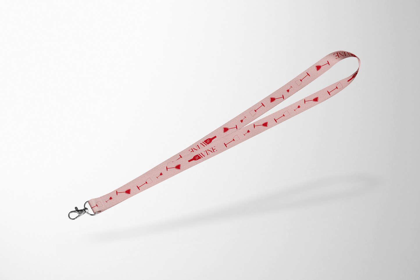 Lanyard karkea polyesteri - silkkipainatus