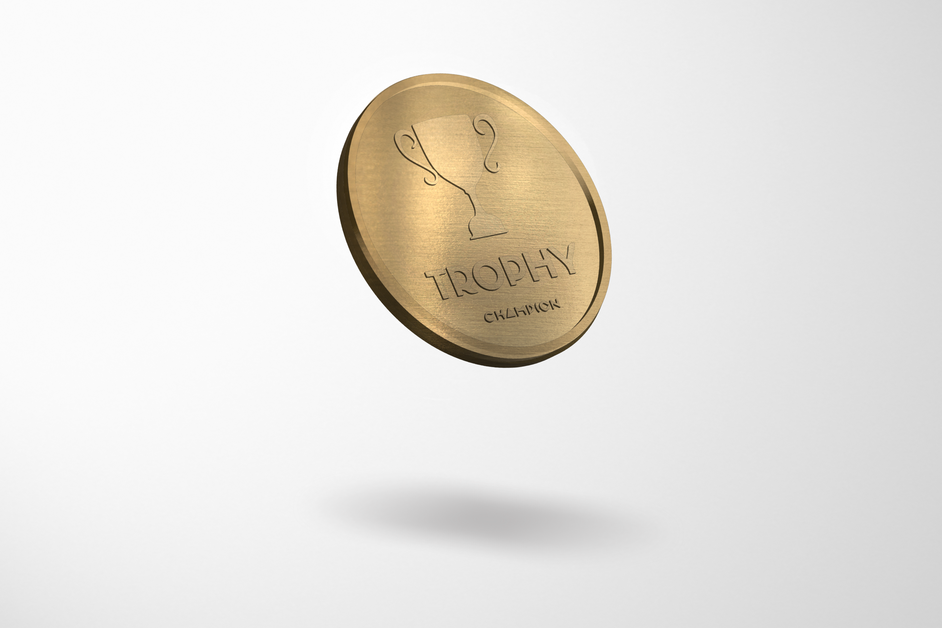 A photo of Embossed Plastic Tokens from JM Band®. Purchase Tokens in 38 mm here.