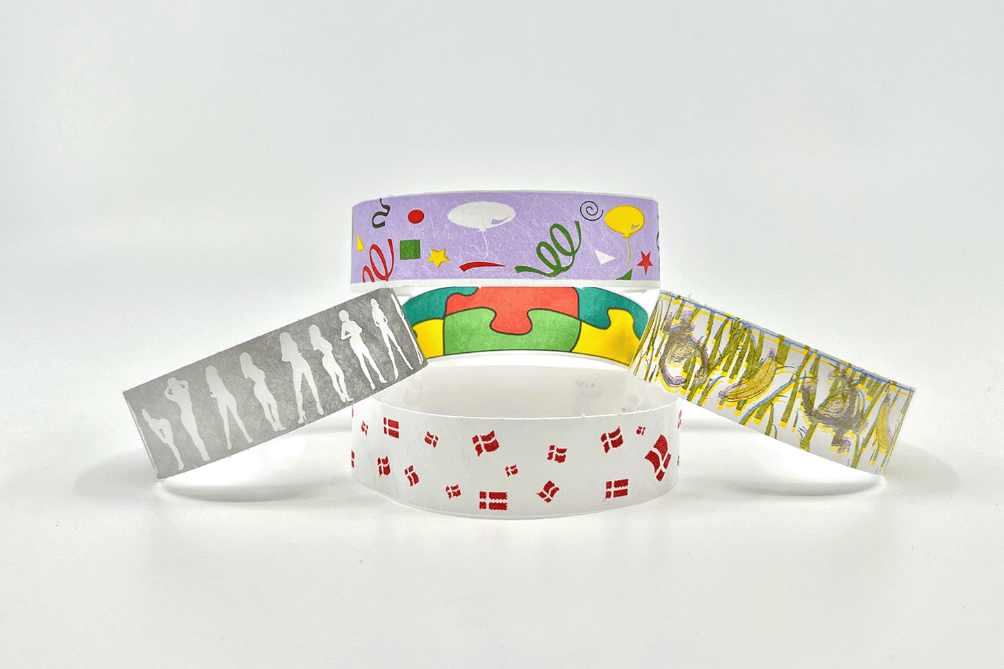 Paper Wristbands - Pre-Printed Paper wristbands JM Band®