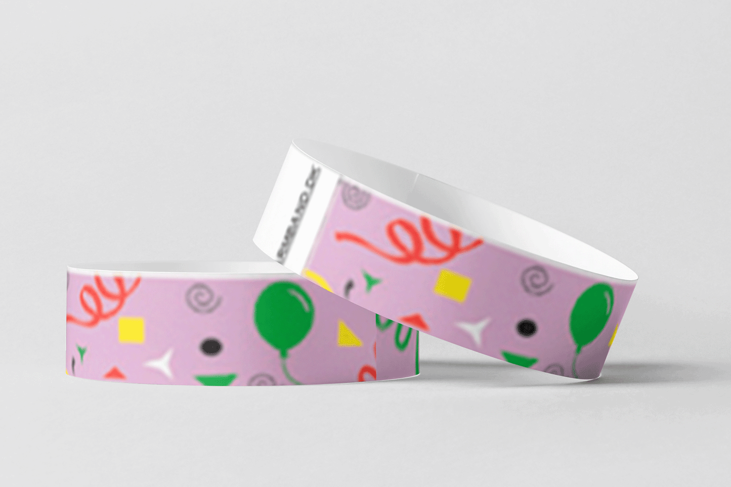 Paper Wristbands - Pre-Printed Paper wristbands JM Band® 10 Party