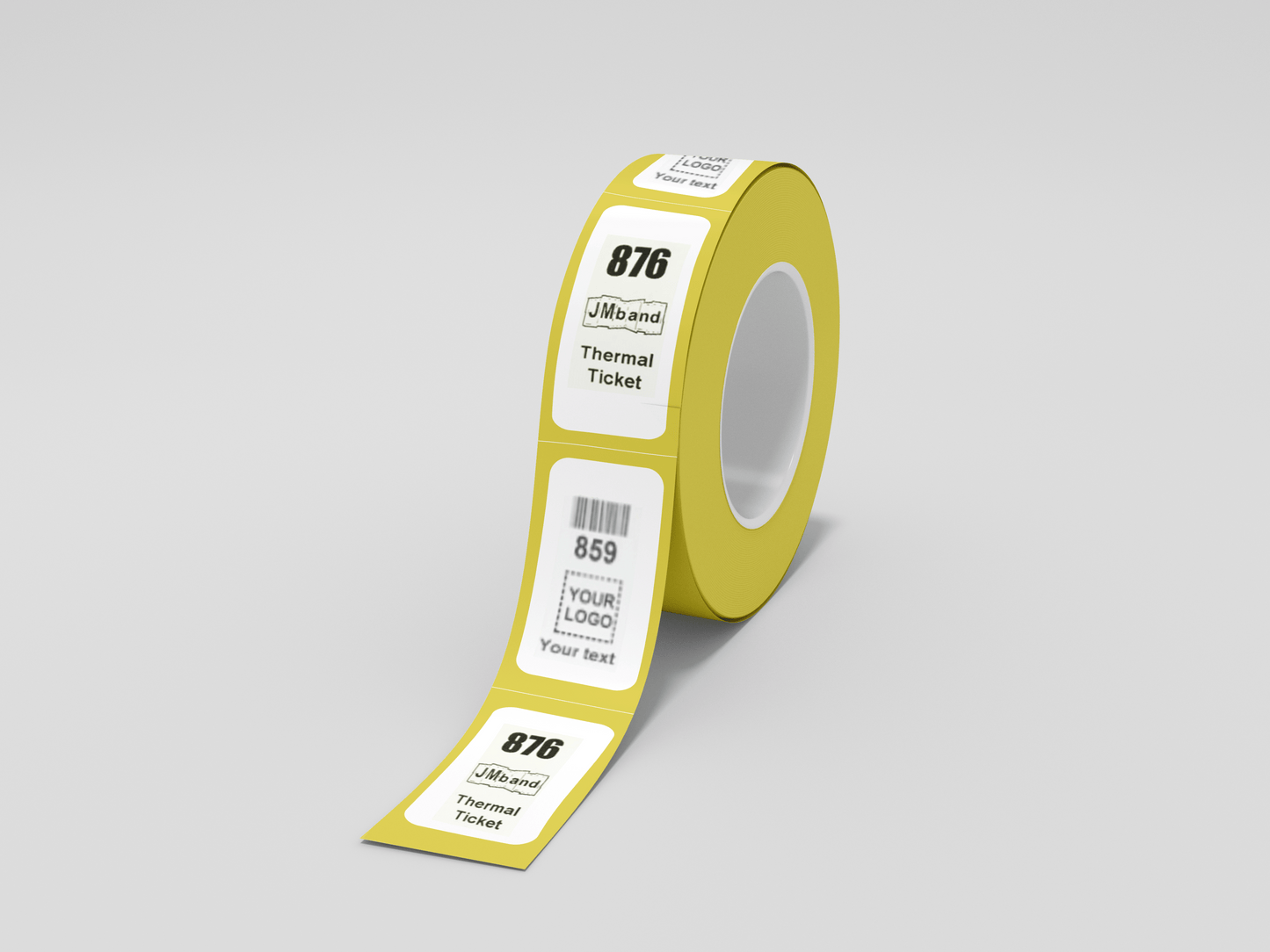 Z-Tickets with Print Tickets JM Band EU 100 Yellow