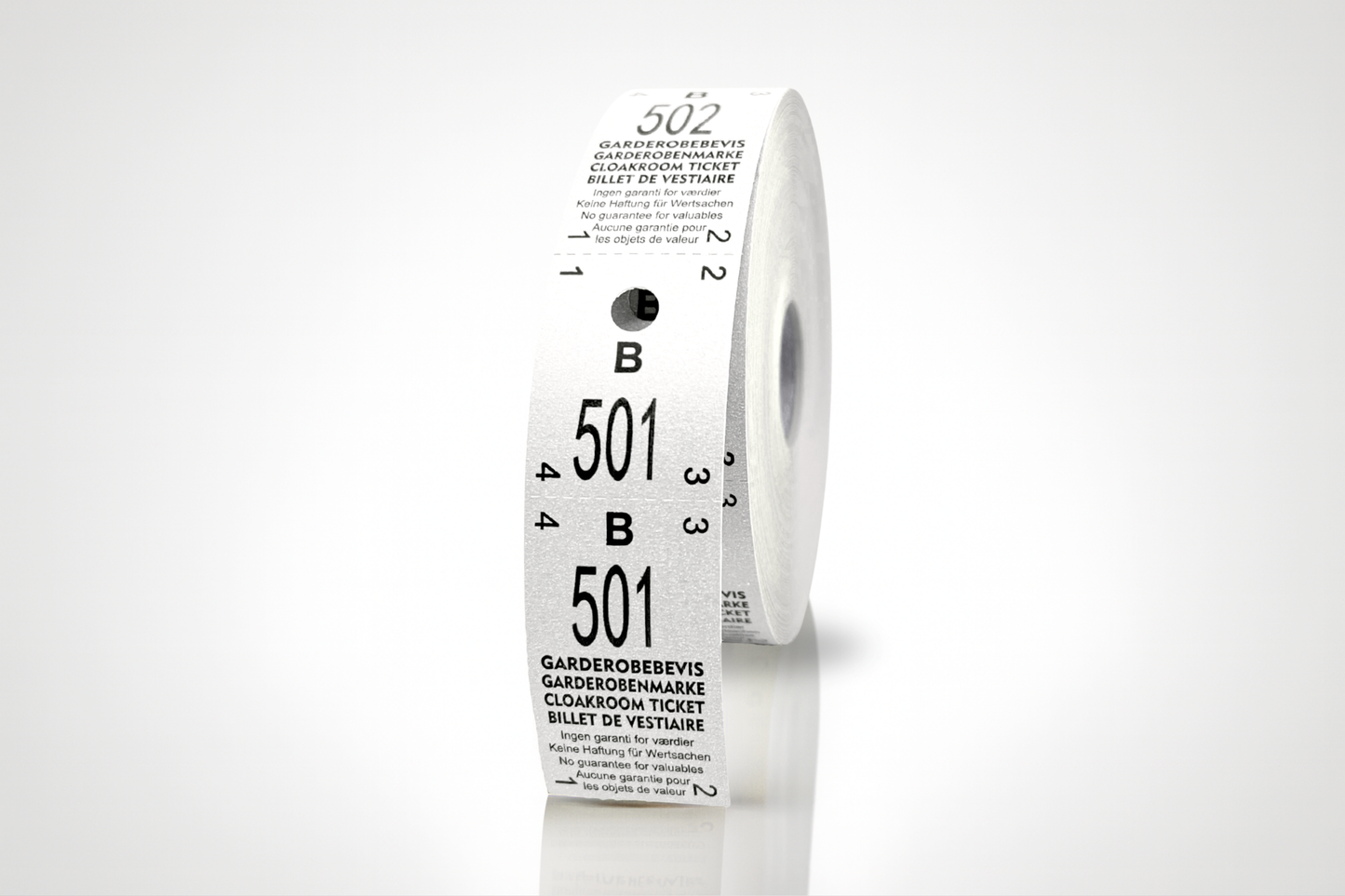 2-osaiset narikkaliput (500kpl)