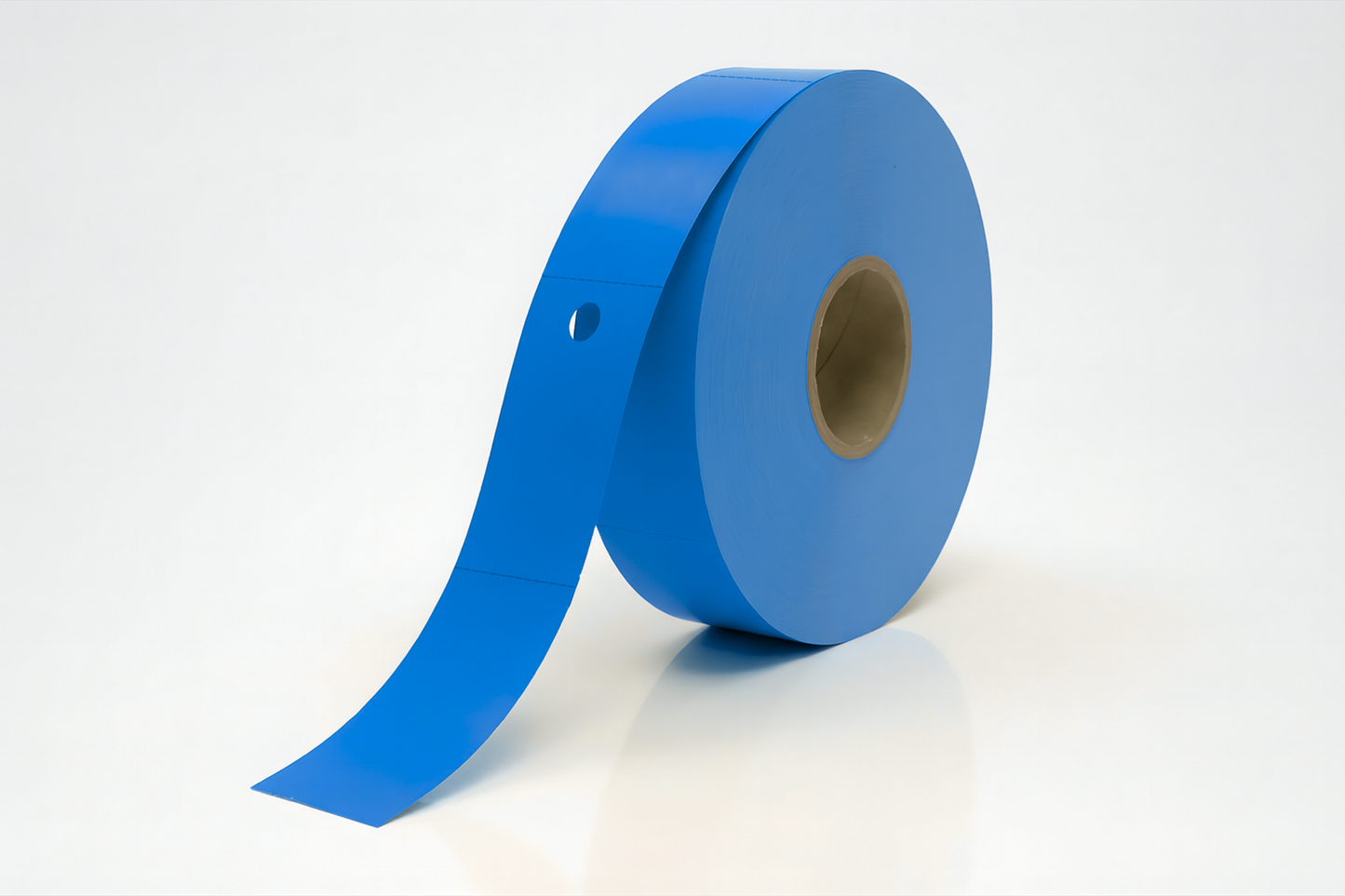 2-osainen lämpönarikkaliput rullassa