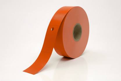 2-osainen lämpönarikkaliput rullassa