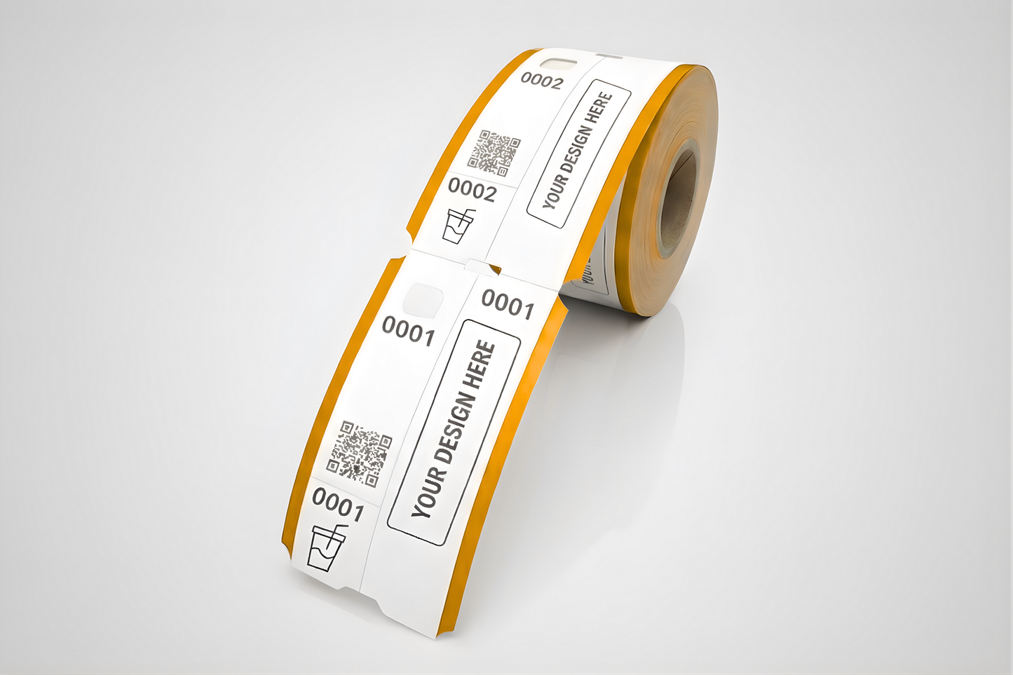 3-osaiset lämpönarikkanumerot painatuksella