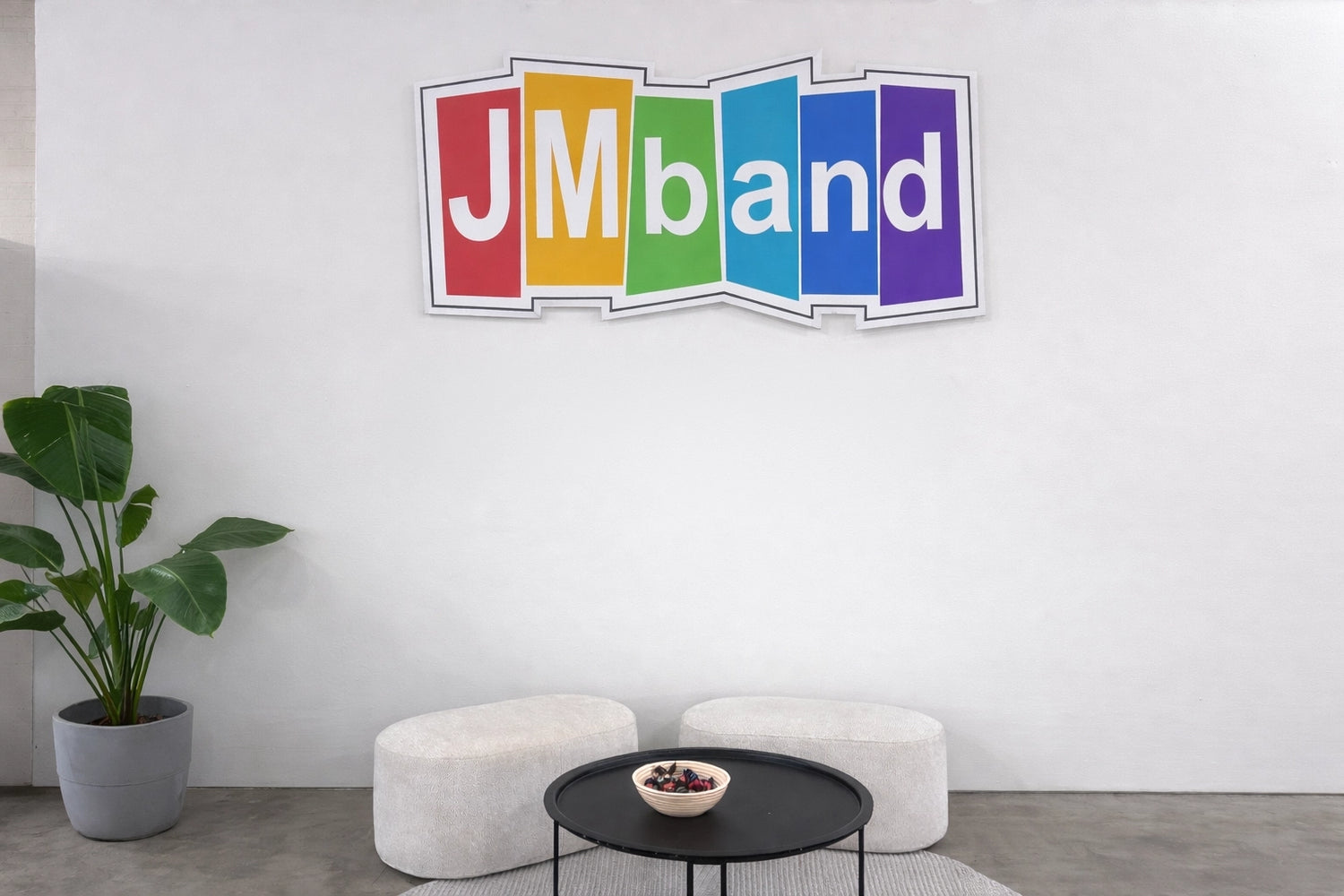 Kuva JM Band®:n Tietoja meistä -sivulta.