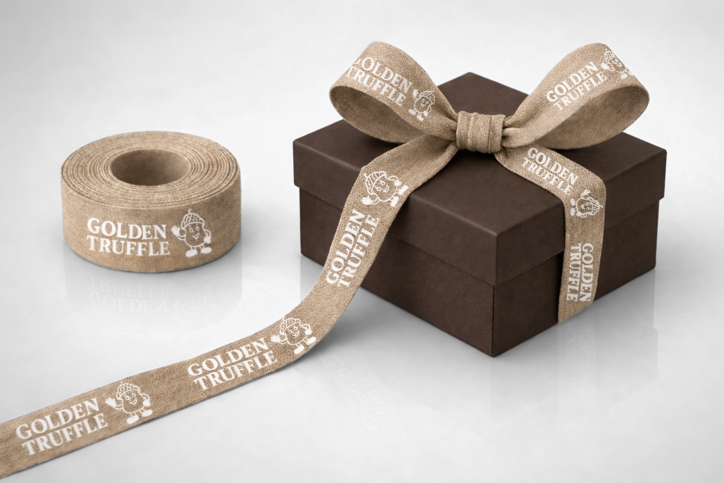 Bambu kangas lahjanauha painetulla