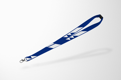 Eco Bamboo Lanyards, jossa on 1 väritulostus