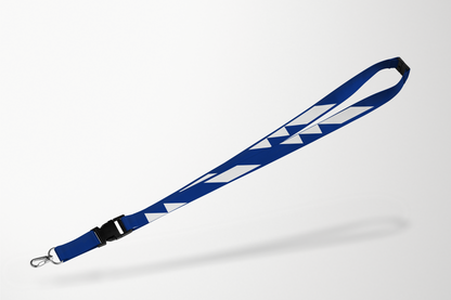 Eco Bamboo Lanyards, jossa on 1 väritulostus