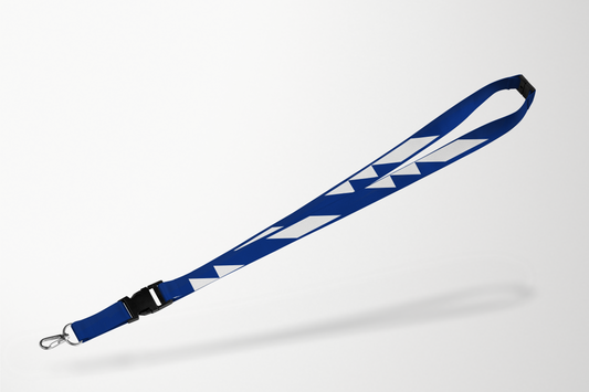 Eco Bamboo Lanyards, jossa on 1 väritulostus