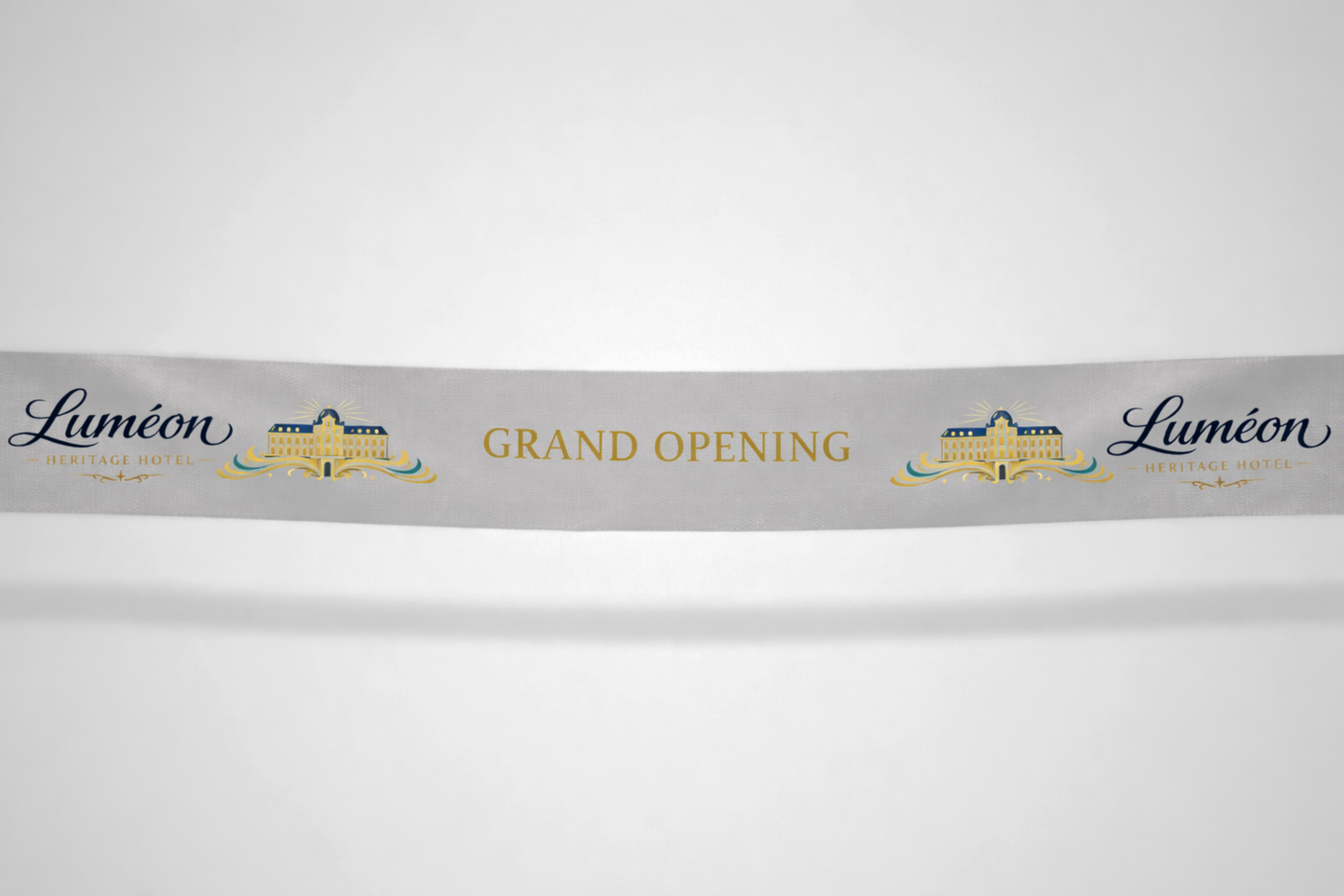 Väliaineen avausnauha väritulostuksella