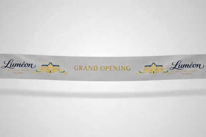 Väliaineen avausnauha väritulostuksella