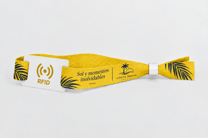 RFID-bambukankaiset rannekkeet painatuksella