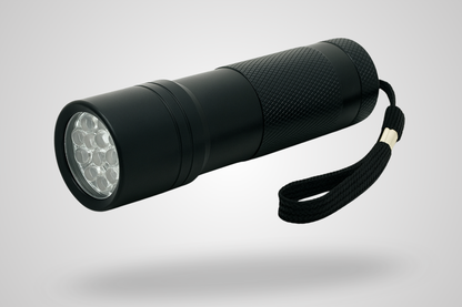 UV-taskulamppu LED-spektri