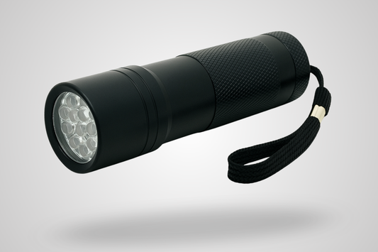 UV-taskulamppu LED-spektri
