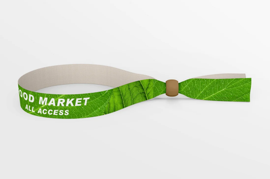ECO PET -kankaiset rannekkeet printillä