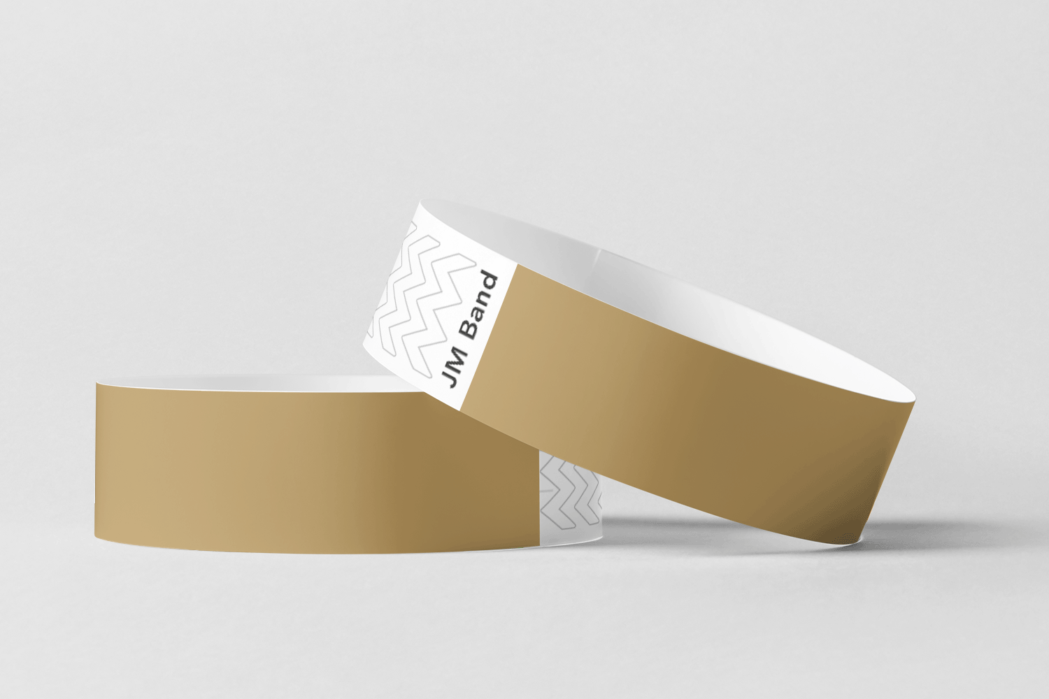 Paper Wristbands -  Plain Stock Paper wristbands JM Band EU 10 Bronze 